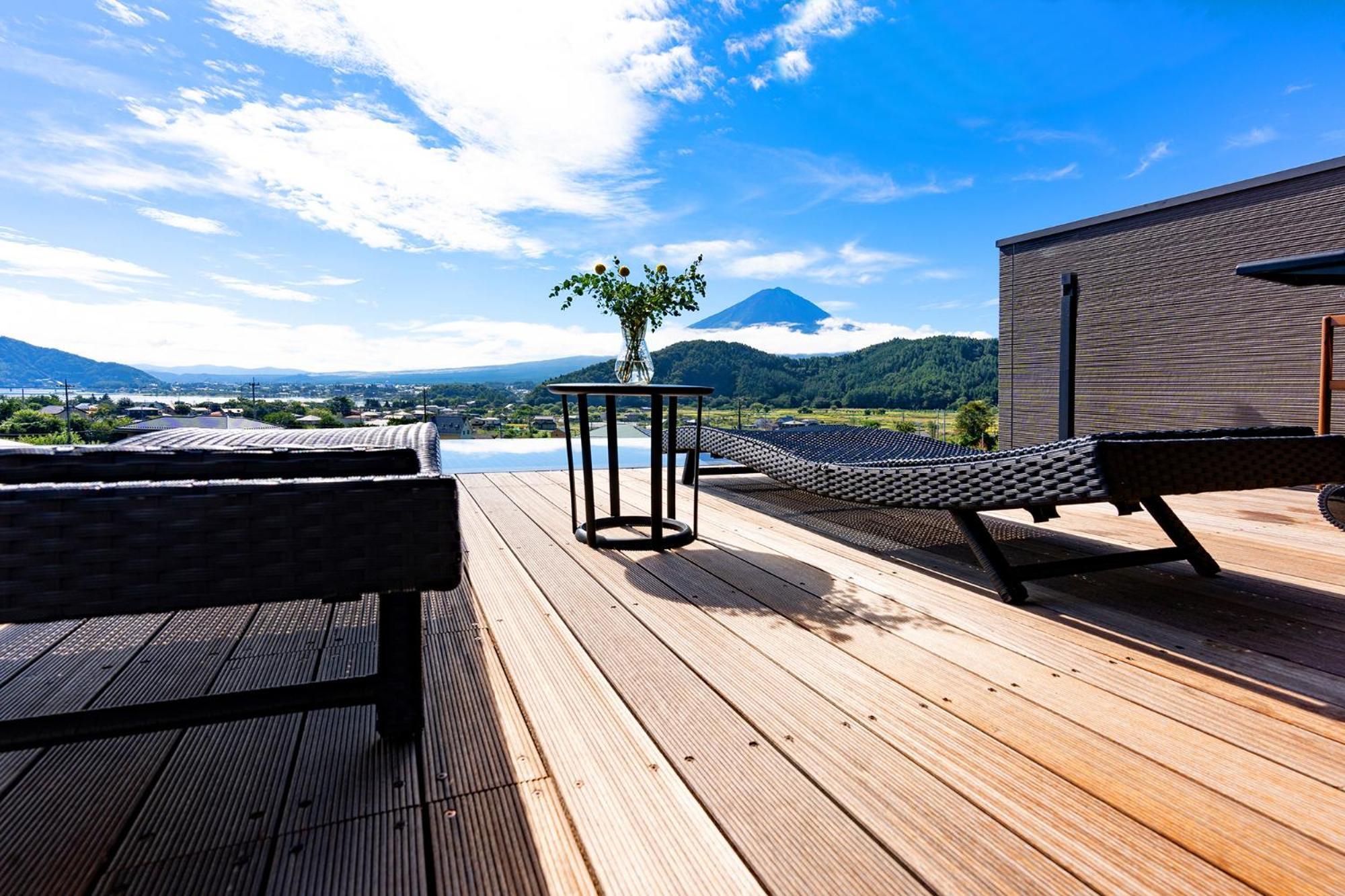 Fuji View And Spa Resort Tsumugi Kawaguchiko Fujikawaguchiko Dış mekan fotoğraf