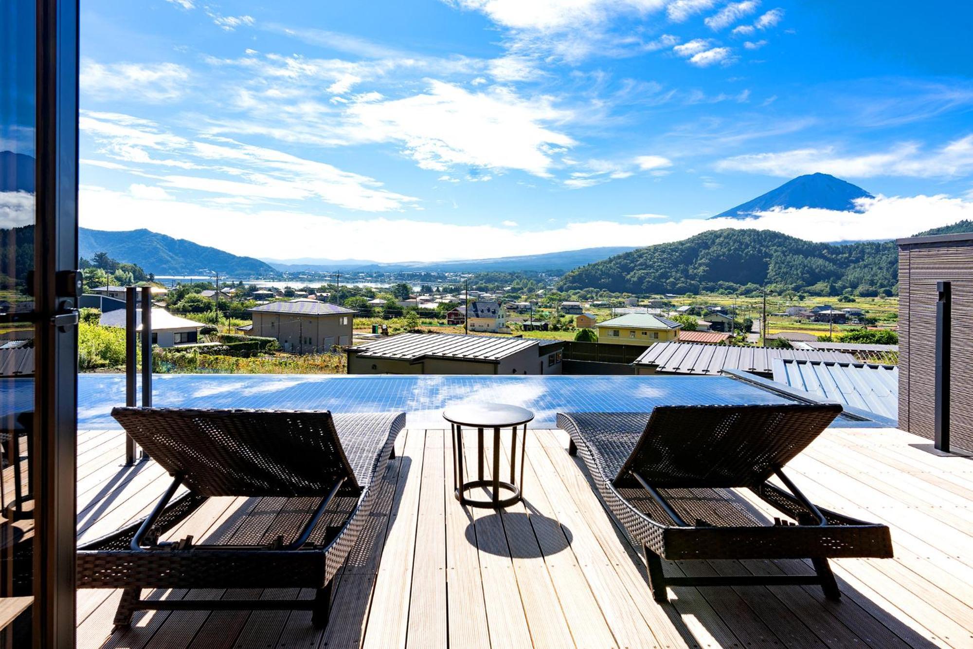 Fuji View And Spa Resort Tsumugi Kawaguchiko Fujikawaguchiko Dış mekan fotoğraf