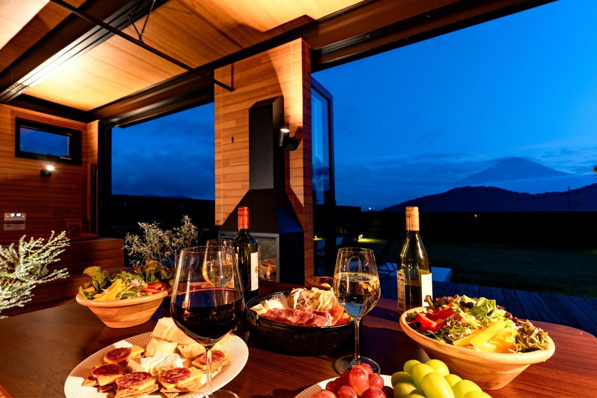 Fuji View And Spa Resort Tsumugi Kawaguchiko Fujikawaguchiko Dış mekan fotoğraf