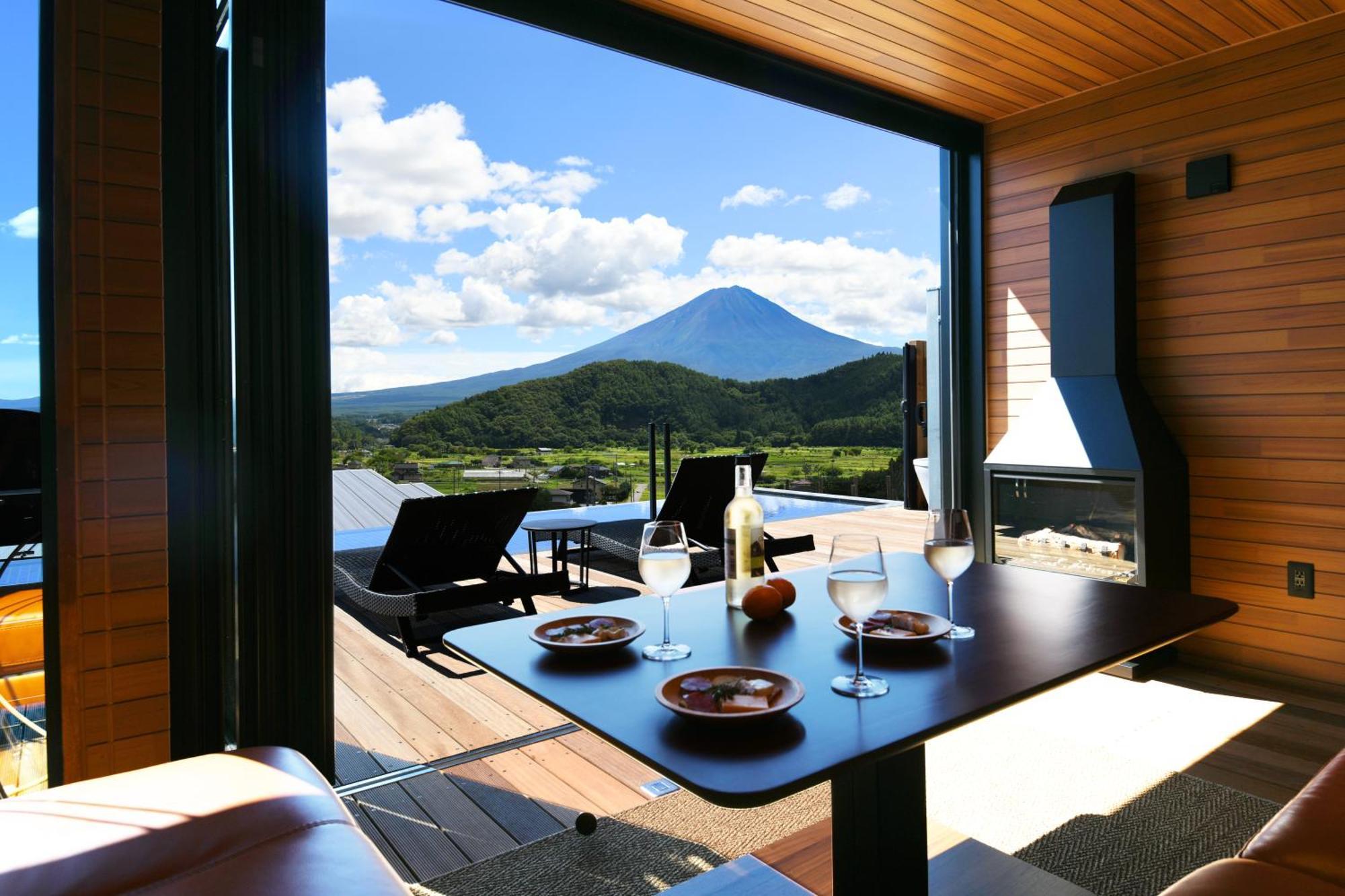 Fuji View And Spa Resort Tsumugi Kawaguchiko Fujikawaguchiko Dış mekan fotoğraf